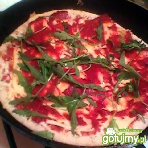 Pizza margeritta z rukolą Pizza margeritta z rukolą