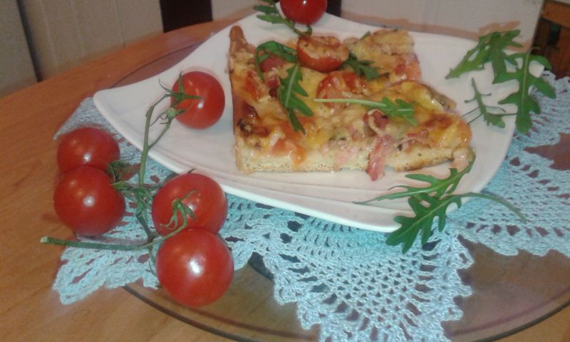 Pizza mojego wykonania. Pizza mojego wykonania.