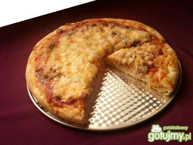 Pizza na cienkim cieście szybka i pyszna Pizza na cienkim cieście szybka i pyszna