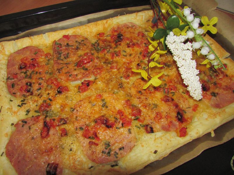 Pizza na francuskim cieście