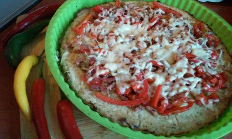 Pizza na kalafiorze