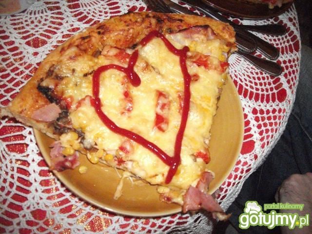 Pizza na kruchym cieście Pizza na kruchym cieście