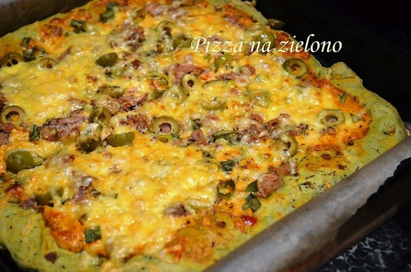 Pizza na zielono