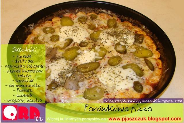 Pizza parówkowa Pizza parówkowa