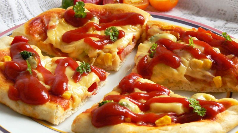 Pizza pełna kolorów Pizza pełna kolorów