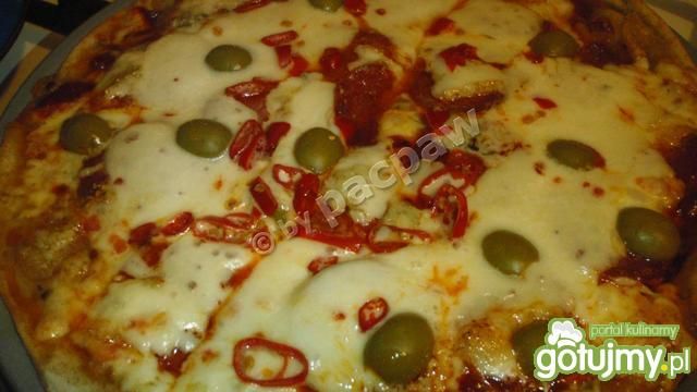 Pizza pełnoziarnista 3 sery Pizza pełnoziarnista 3 sery