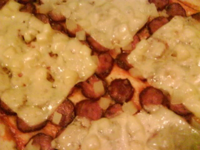 Pizza prawie hawajska