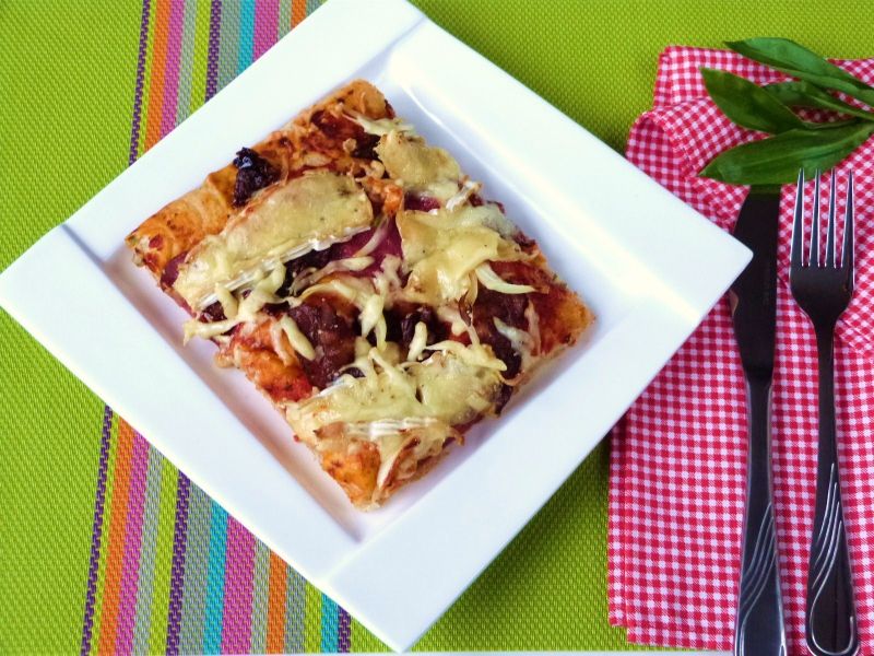 Pizza pszenno-gryczana