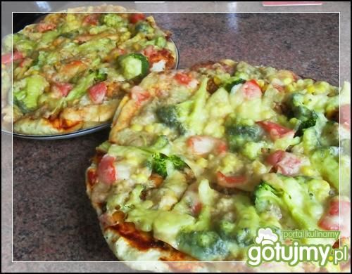 Pizza warzywna na bogato Pizza warzywna na bogato
