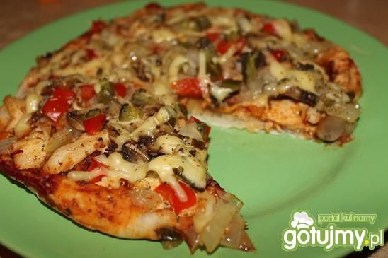 Pizza wegetariańska. Pizza wegetariańska.