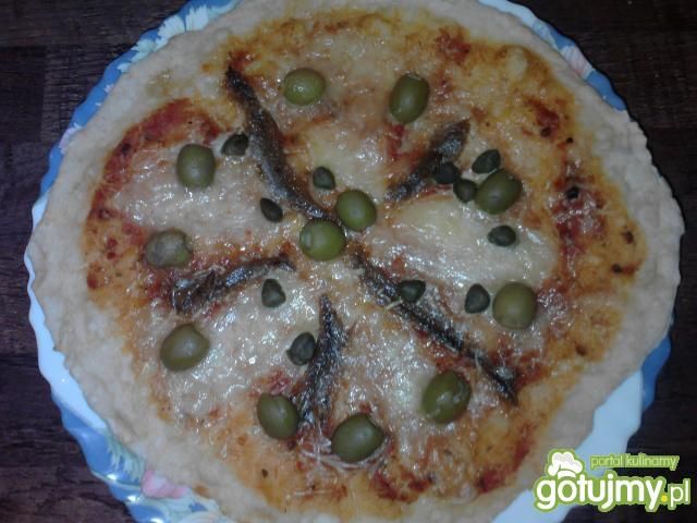 Pizza z anchois