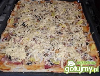 Pizza z cukinią Pizza z cukinią