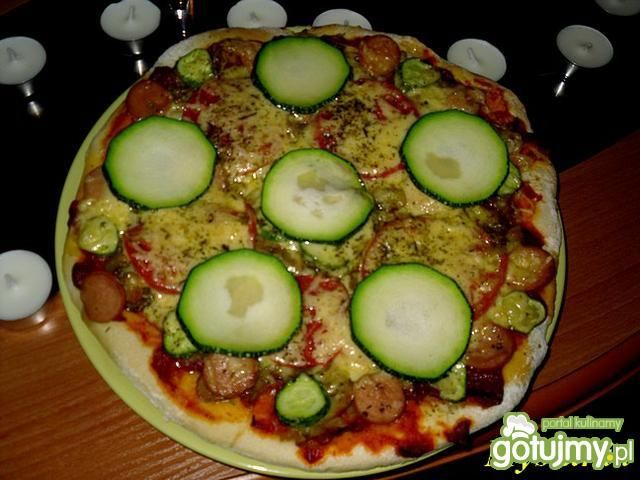 Pizza z cukinią wg Mysiuni