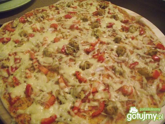 Pizza z gyrosem według mojego przepisu