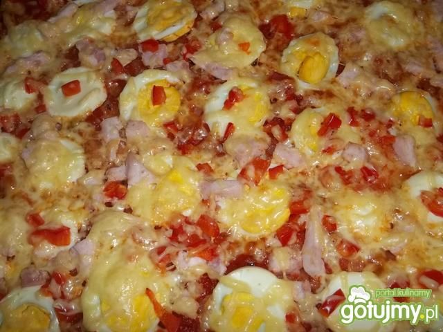 Pizza z jajkiem 3 Pizza z jajkiem 3
