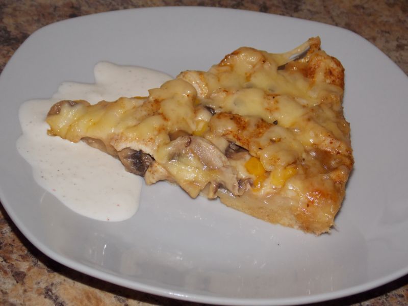 Pizza z kurczakiem
