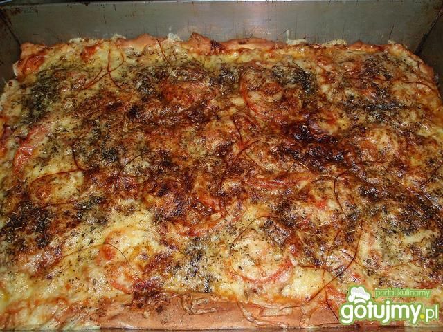 Pizza z kurczakiem gyros