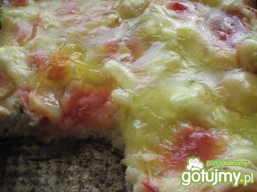 Pizza z owocami Pizza z owocami