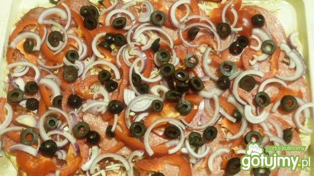 Pizza z salami 5