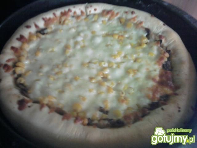 Pizza z serową niespodzianką Pizza z serową niespodzianką