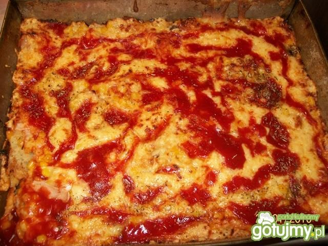 Pizza z szynką wg madi Pizza z szynką wg madi