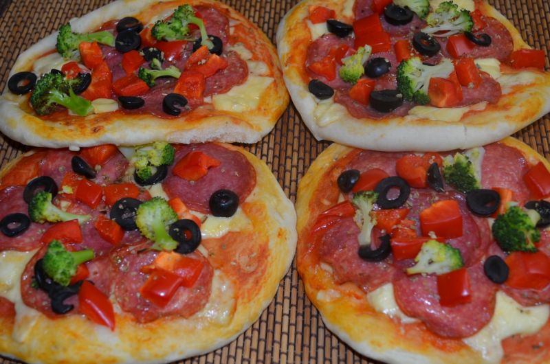 Pizzerinki z brokułem Pizzerinki z brokułem