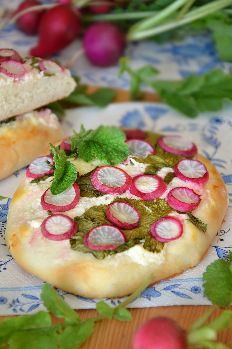 Pizzerinki z rzodkiewką