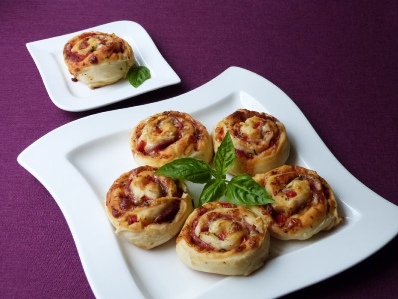 Pizzerki z baleronem Pizzerki z baleronem