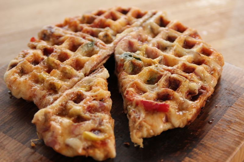 Pizzowe gofry dla każdego