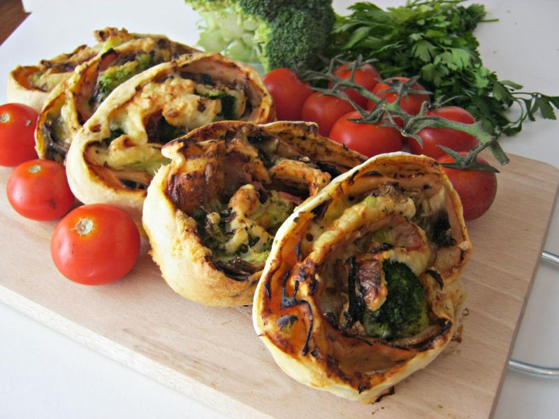 Pizzowe zawijańce  Pizzowe zawijańce