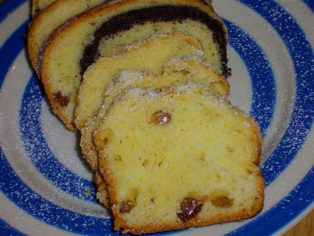 Placek drożdżowy z kisielem