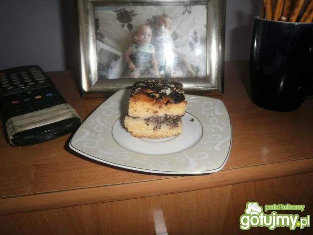 Placek makowo- serowy