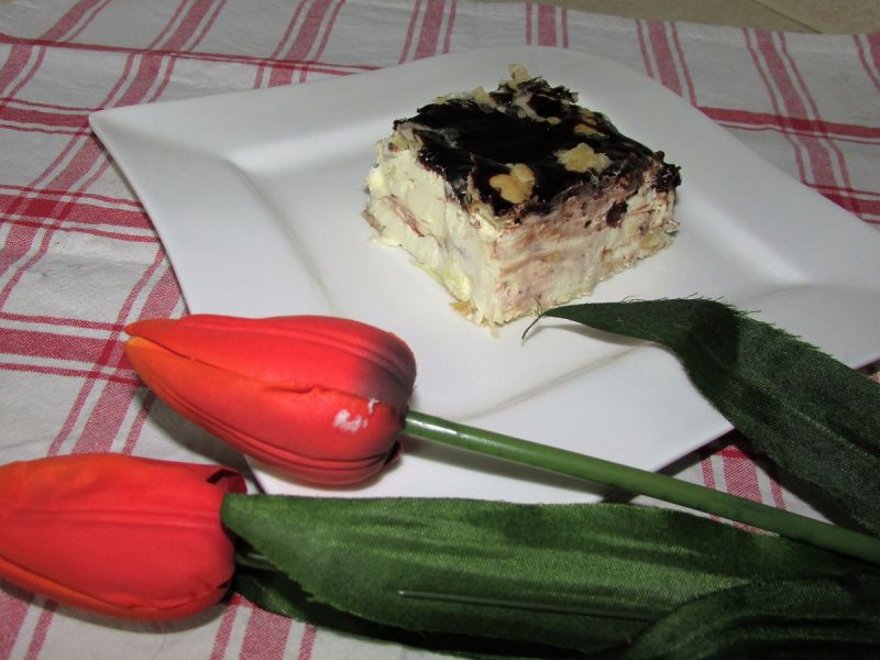 Placek na ciastach francuskich Placek na ciastach francuskich