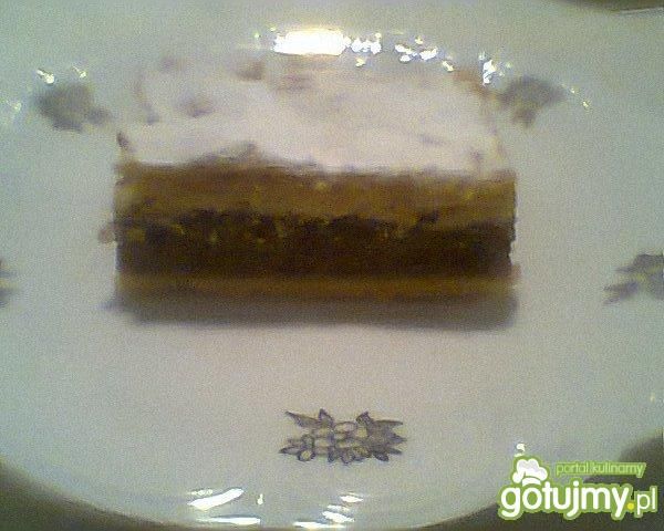 Placek orzechowy w cieście półfrancuskim Placek orzechowy w cieście półfrancuskim