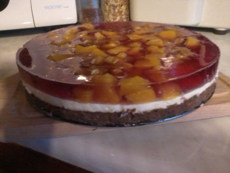 Placek sucharkowy z nutellą