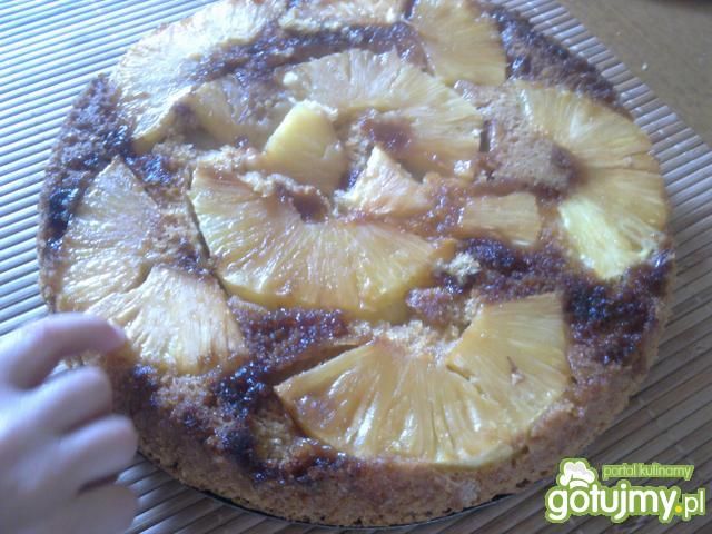 placek z ananasem inaczej