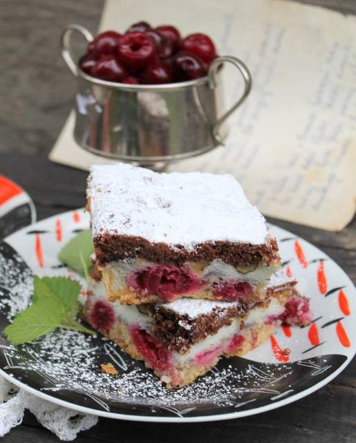 Placek z bakaliami- przepis ze strarego zeszytu:)