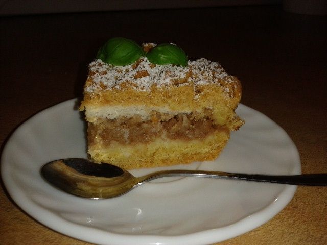 Placek z jabłkami Placek z jabłkami