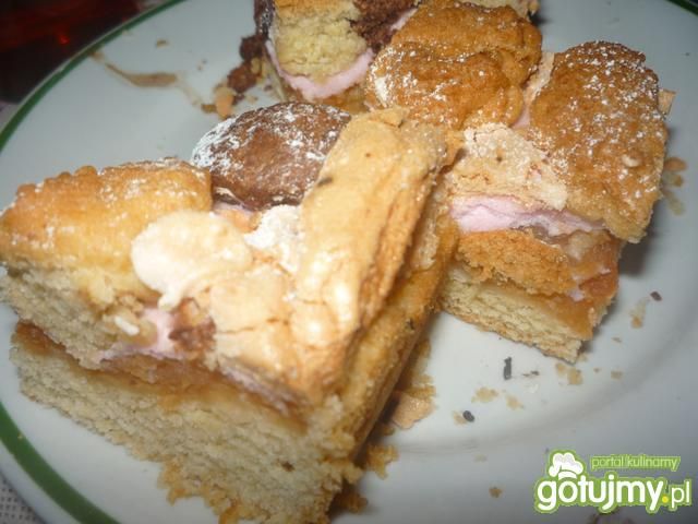 Placek z jabłkami i kakao