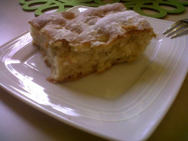 Placek z rabarbarem Placek z rabarbarem