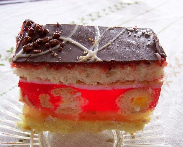 Placek z rurkami Placek z rurkami