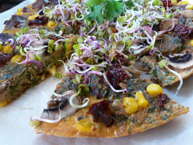 Placek z wołowiną w cieście a'la naleśnikowym