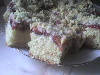 Placek ze śliwkami Placek ze śliwkami