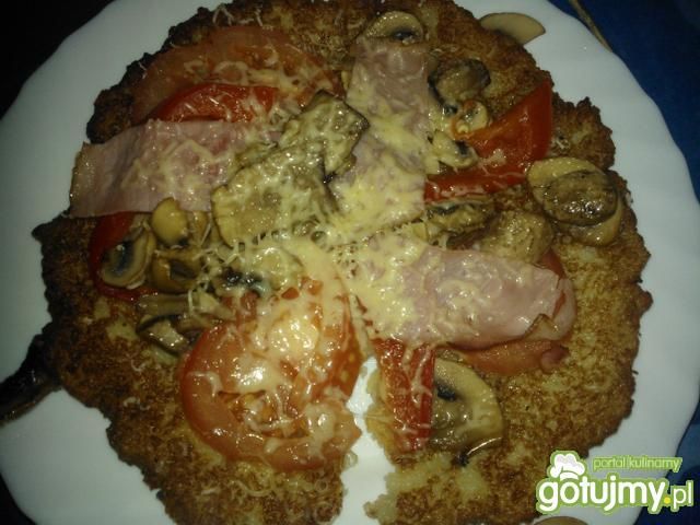 Placek ziemniaczany ala pizza