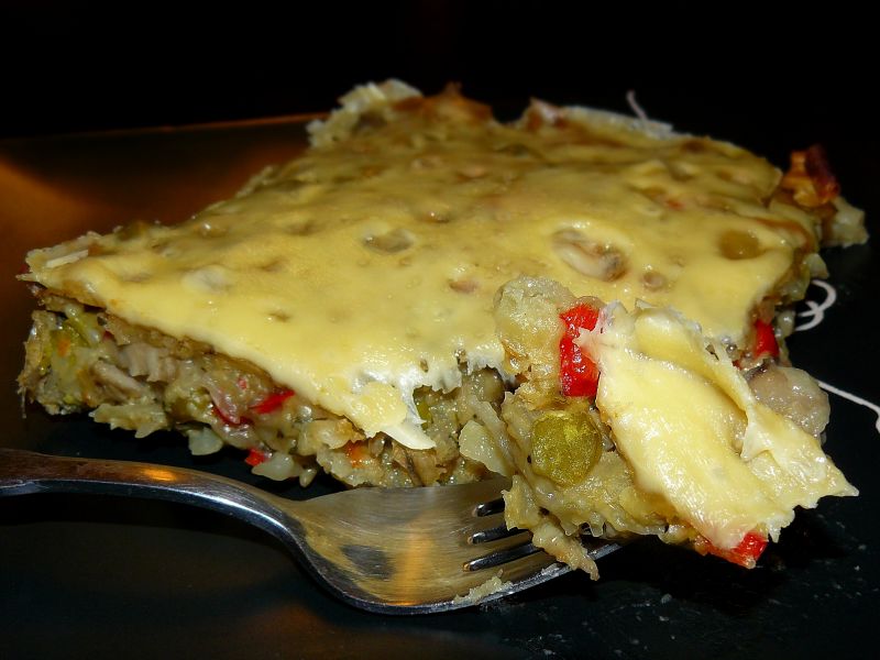 Placek Ziemniaczany z Grzybami Leśnymi Placek Ziemniaczany z Grzybami Leśnymi