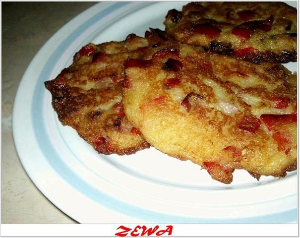 Placki boczkowo paprykowe