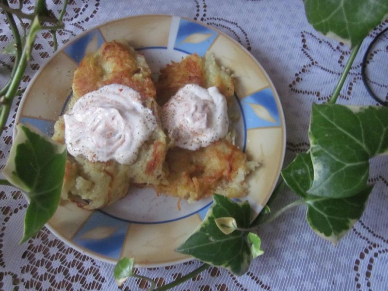  Placki cukiniowo-bakłażanowe