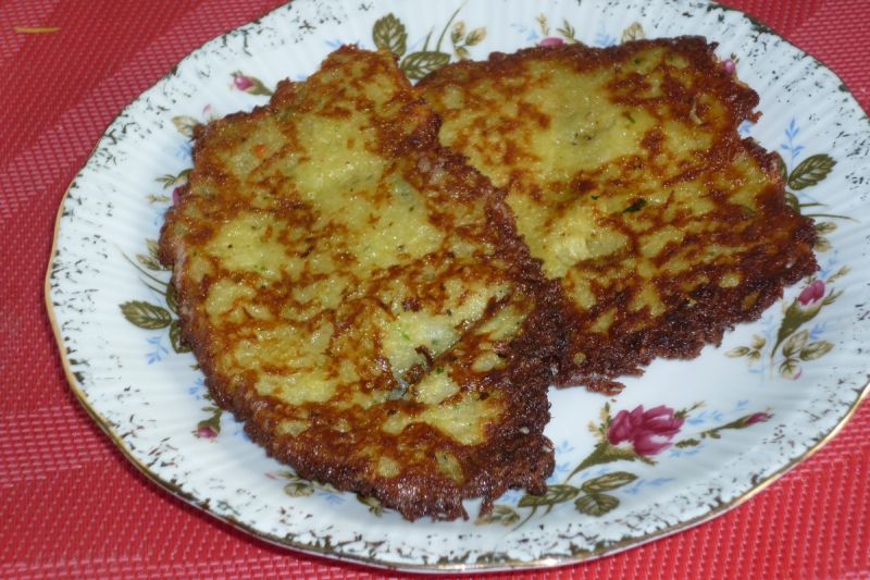 Placki cukiniowo-ziemniaczane Placki cukiniowo-ziemniaczane