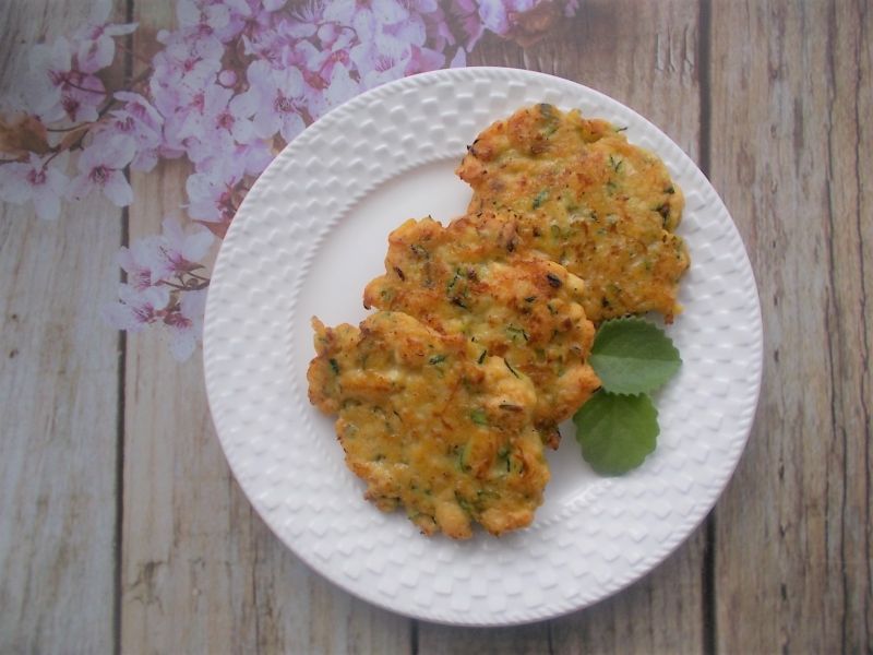 Placki drobiowo-cukiniowe Placki drobiowo-cukiniowe