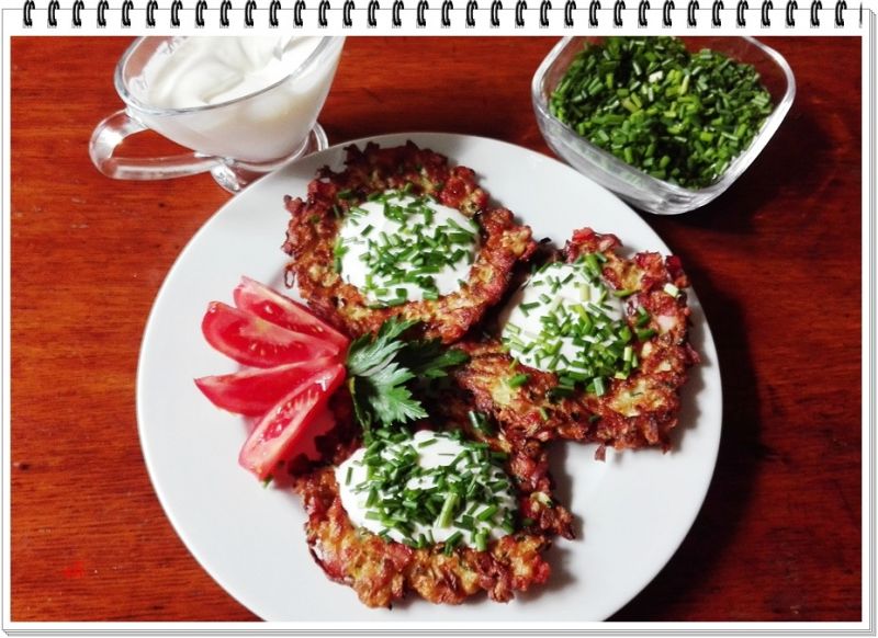 Placki Eli z cukinii z niespodzianką